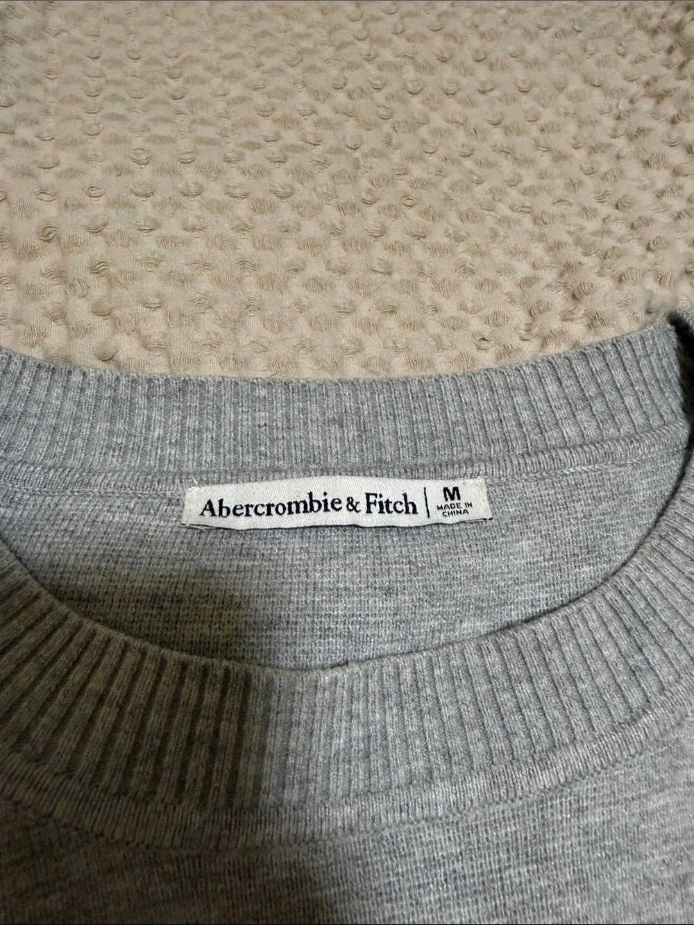Light Gray Crewneck Sweater